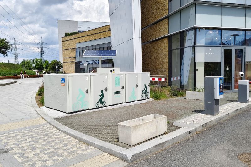 Bike Box - Prague, shopping center Westfield