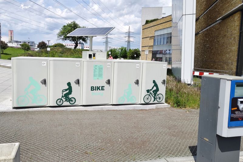 Bike Box - Prague, shopping center Westfield