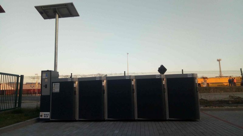 Bike Box - Veselí nad Moravou, Přestupní terminál